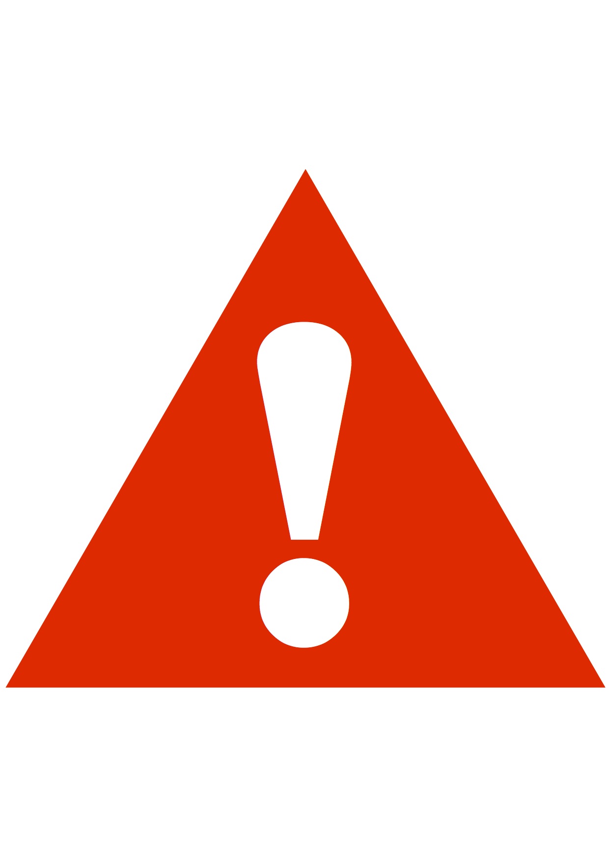 warning sign